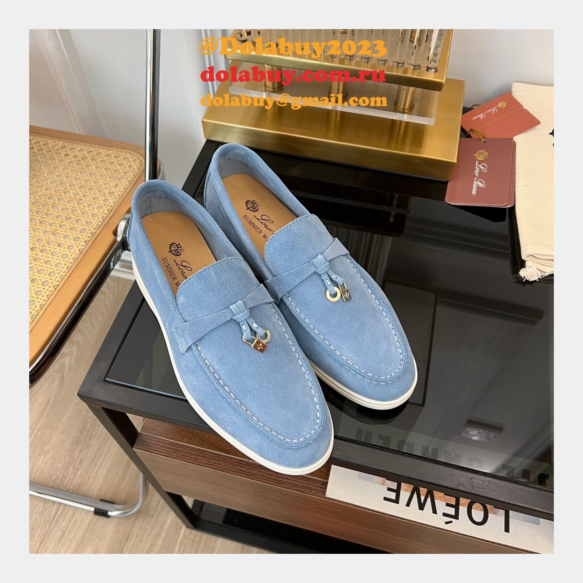 First Copy Loro Piana Replica 2023 Retro Casual Shoes