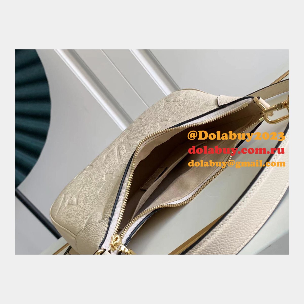 Louis Vuitton Shop Replica Bagatelle M46091 Monogram Empreinte Hobo Bag