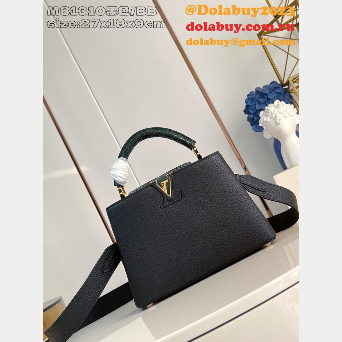 Louis Vuitton Capucines M81310 Designer Replica Bag