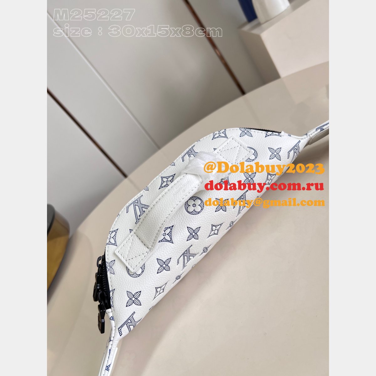 Louis Vuitton Copy High M25227 Rush Bumbag G65 Men Bags