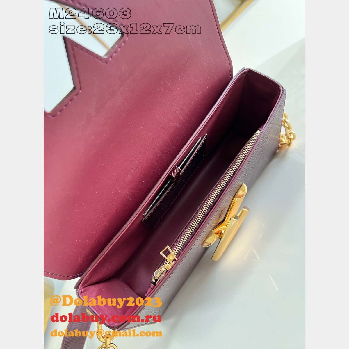 Louis Vuitton Designer Replicas Twist West Luxury M24603 Bag