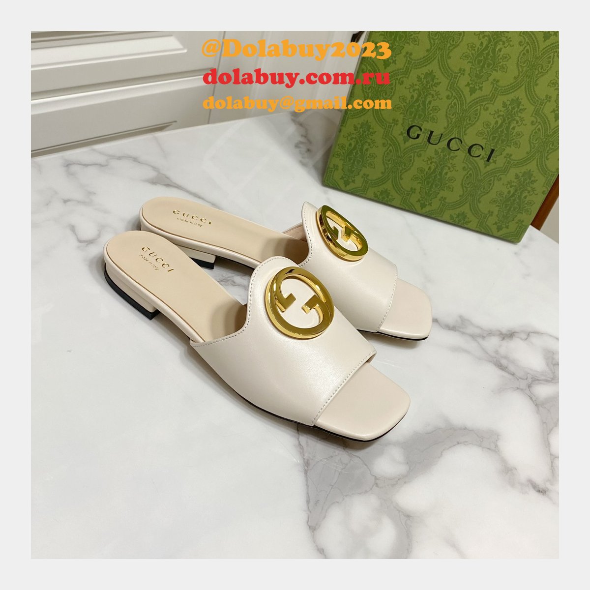 blondie inspired G*u*i platform sandals designer replica shoes