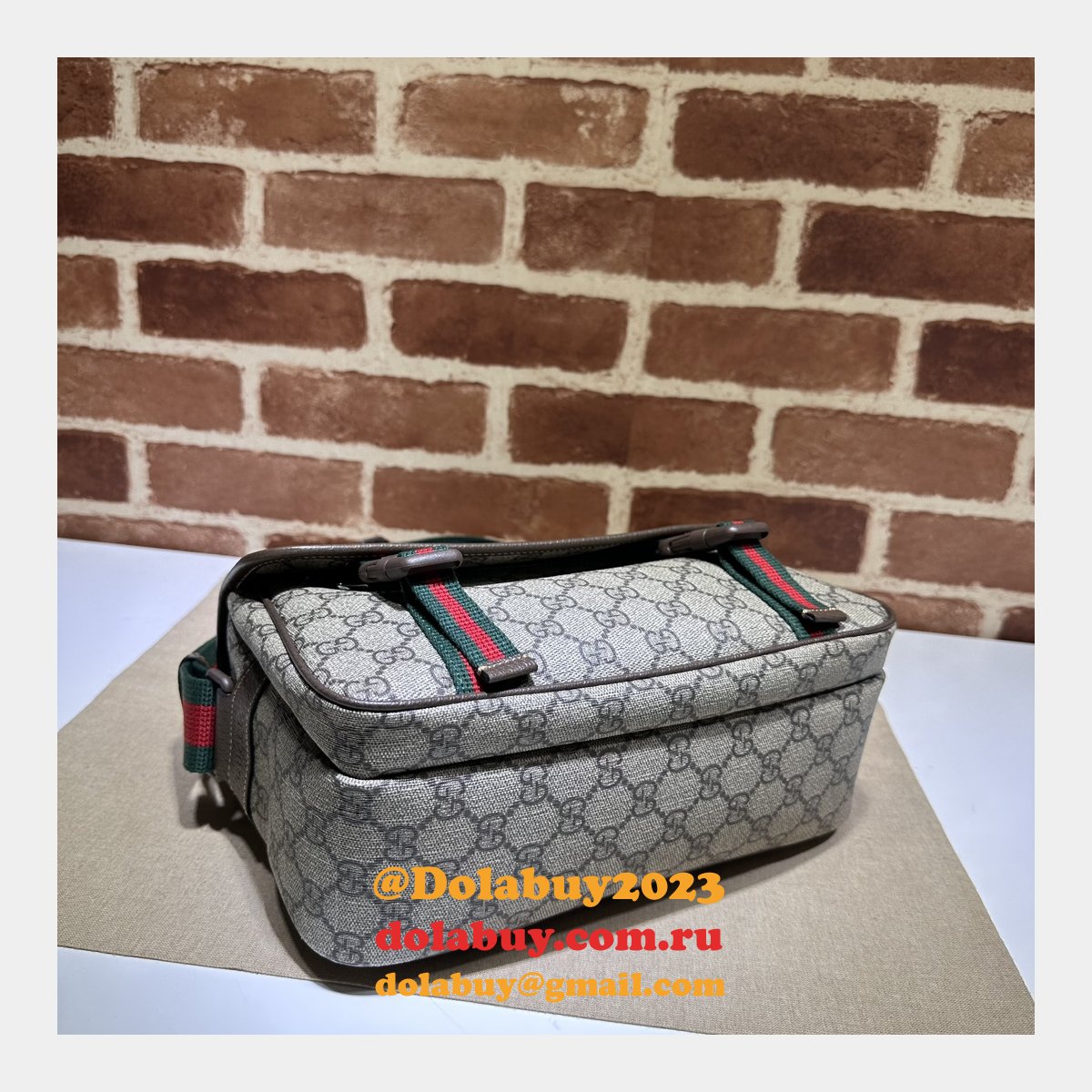 G*u*i designer 760123 mens messenger replica bag