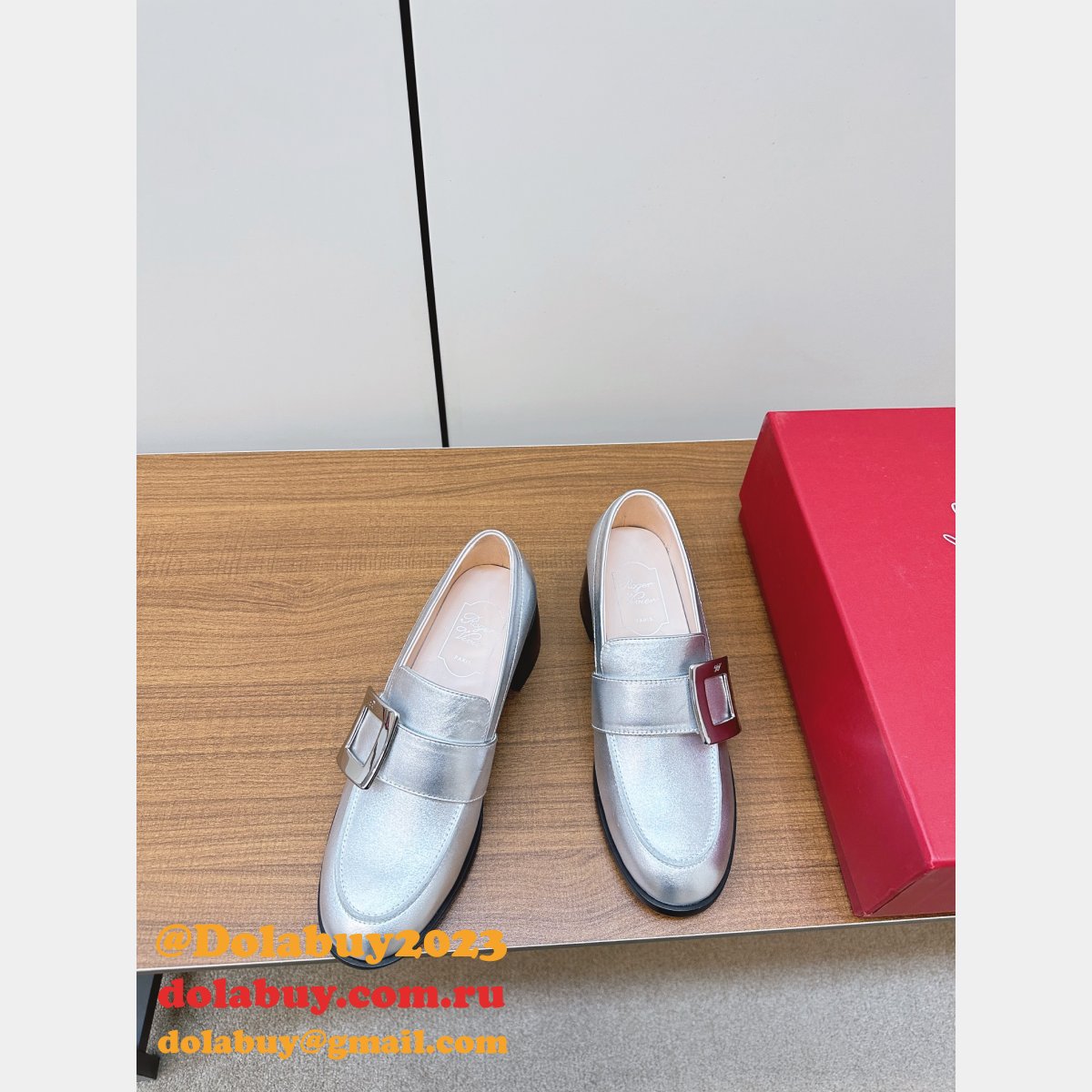 roger u1u1er viv replica rangers buckle-embellished loafers shoes