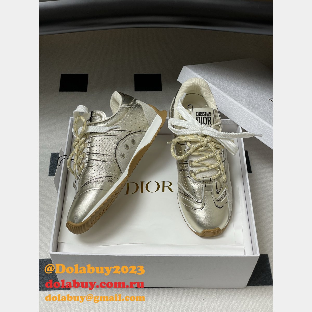 Top Quality Dior D-Sketch Sneaker