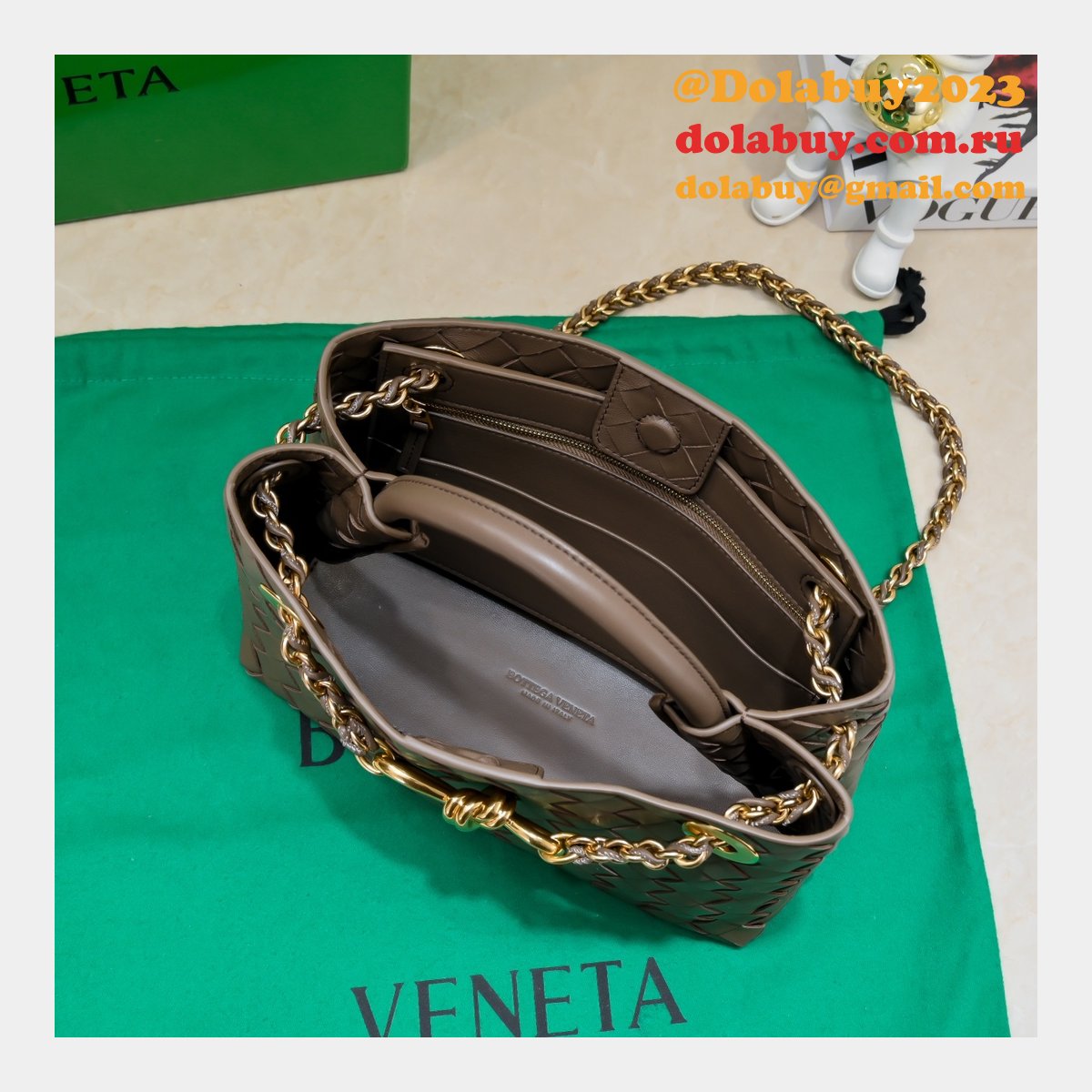 top quality b0tte*a Ven*ta andiamo small 25cm tote bag