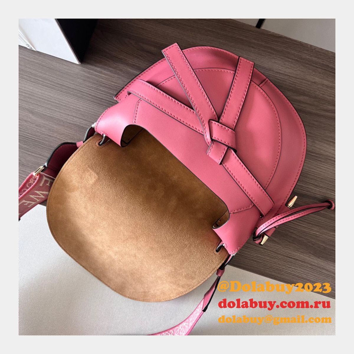 Best 1:1 Wholesale Mirror LOEWE GATE HADNBAG 25MM