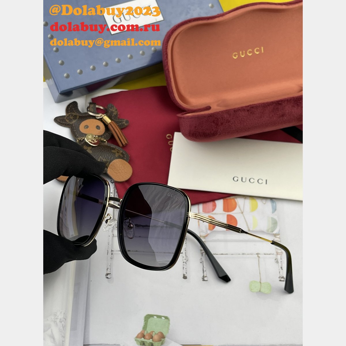 wholesale G*u*i 9807/0242 /g6521/g3369 perfect sunglasses