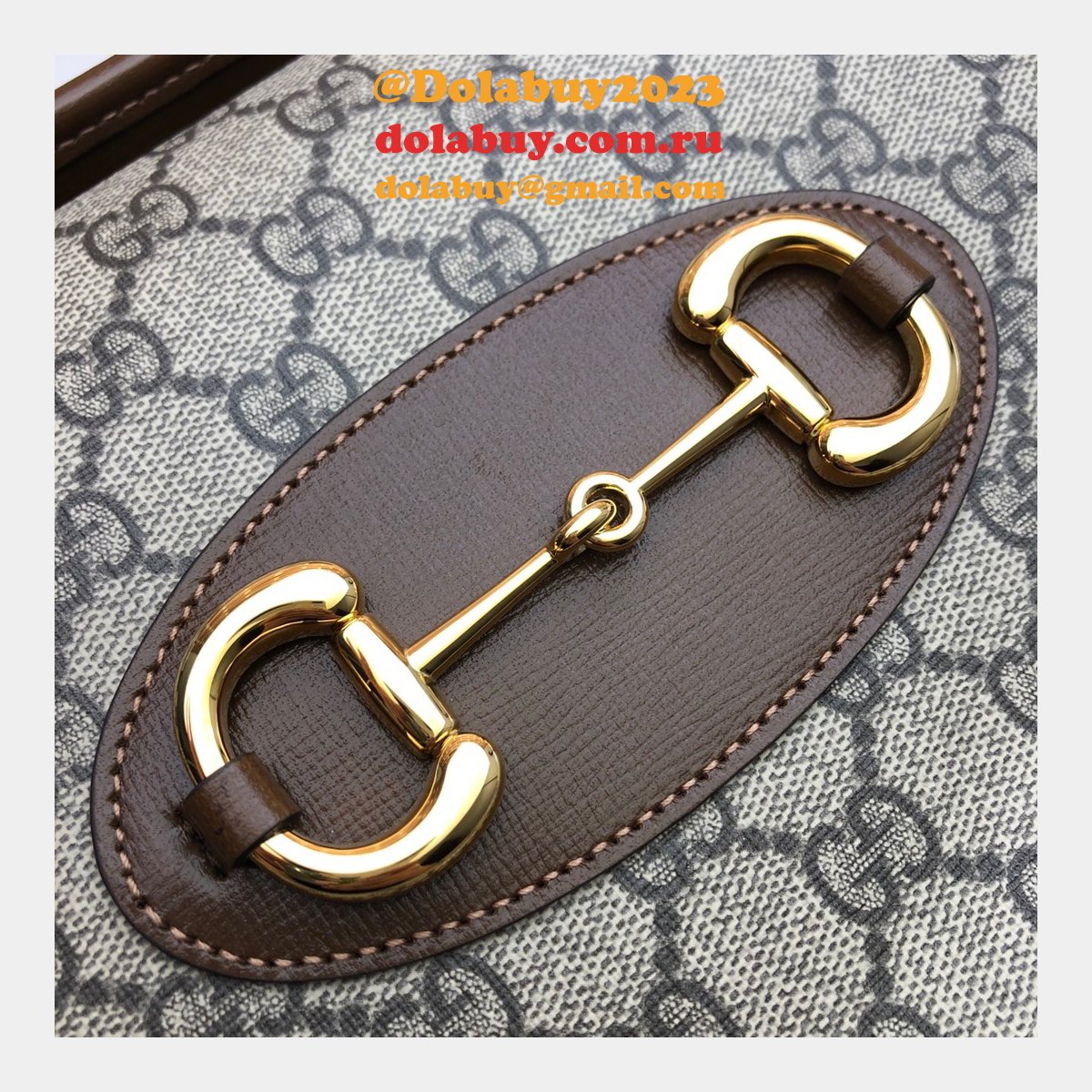 high quality replica G*u*i 627323 horsebit 1955 small top handle bag