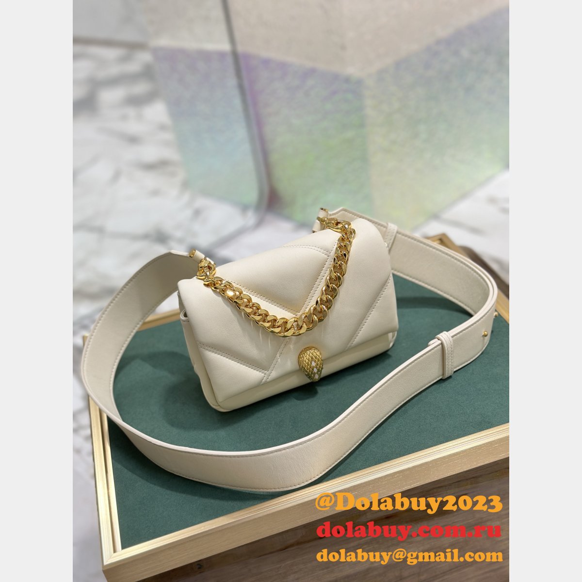 serpenti cabochon bvlgari 291085/291088/291223 b0tte*a Ven*ta fake bag
