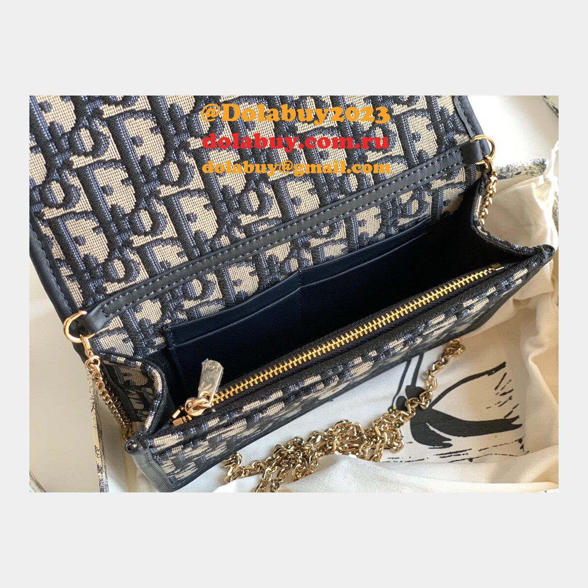 NEW DIOR REPLICA SADDLE BELT