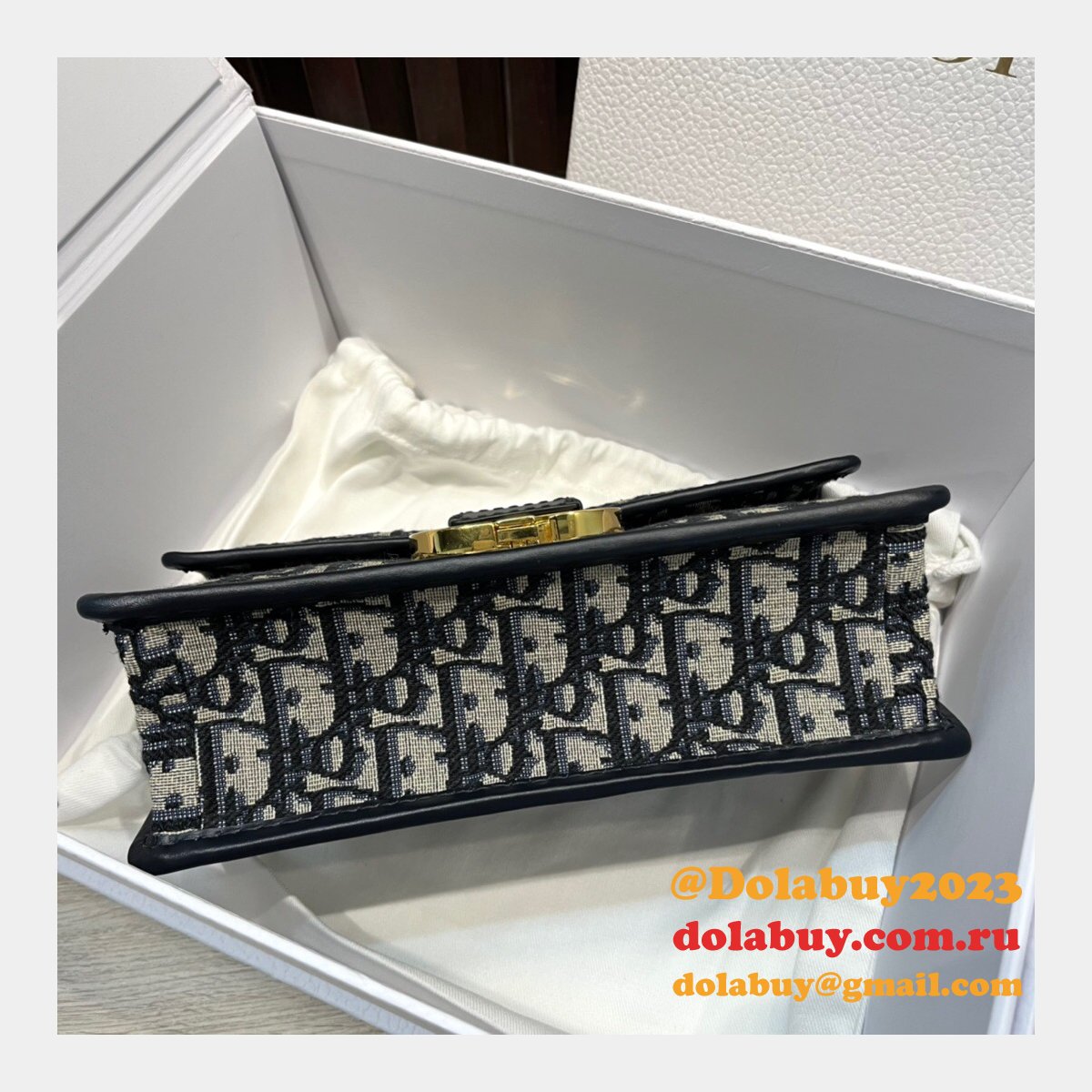 Luxury Christian Dior AAA+ Replica Montaigne 21CM Box Bag