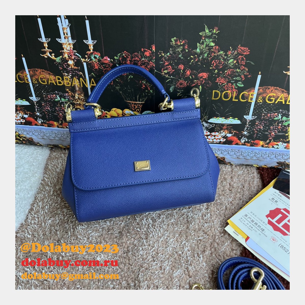 Dolce & Gabbana High Quality Replica 4135 Sicily Bag