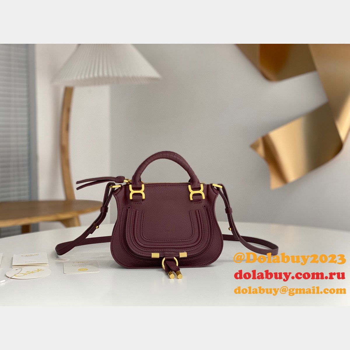 Luxury Quality Designer Replica Chloe Marcie 1199 Bag