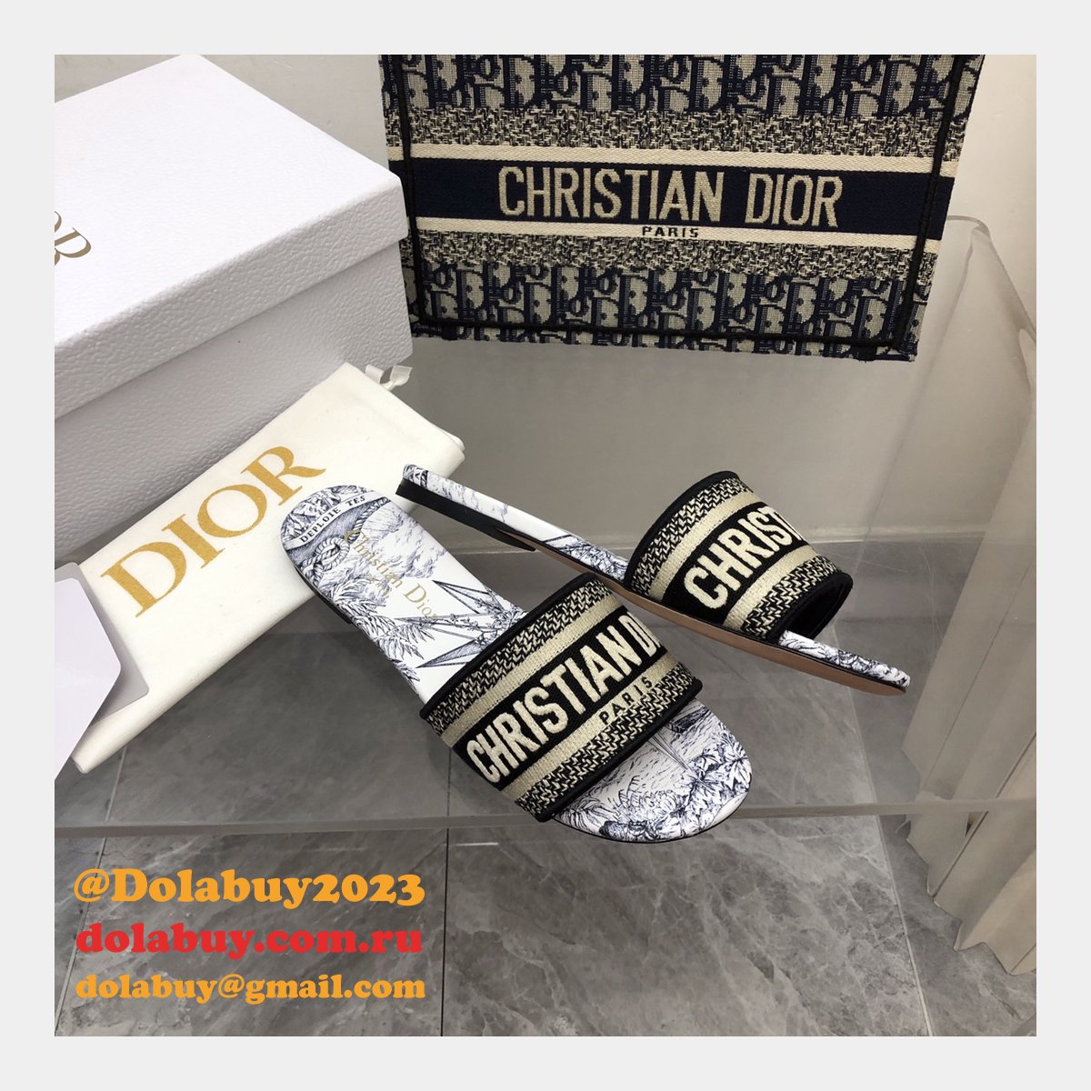 Buy Dior Sell online Best Quality Replica Sandals Shoes