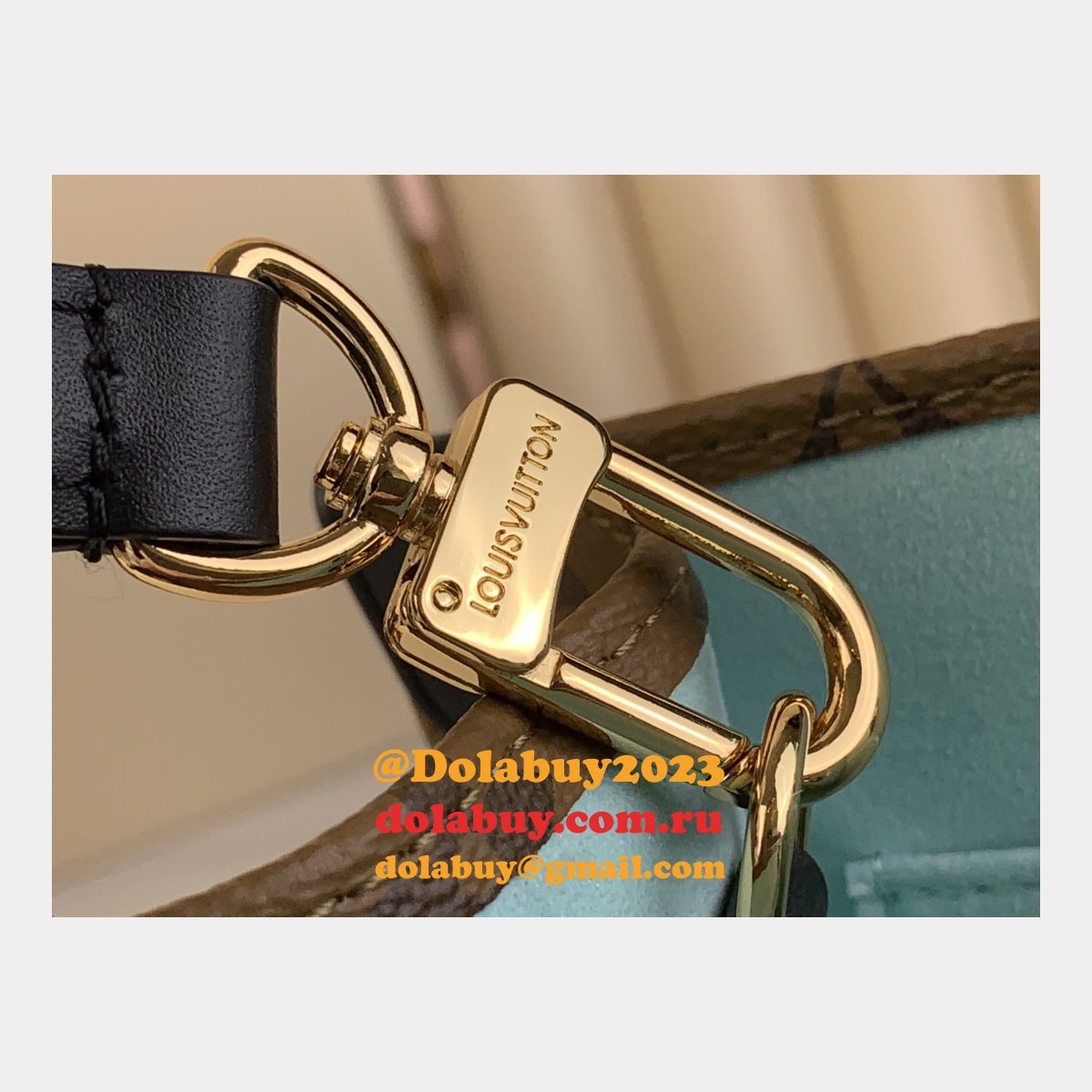 Perfect Louis Vuitton Inspired M47199 Shop OnTheGo Bag