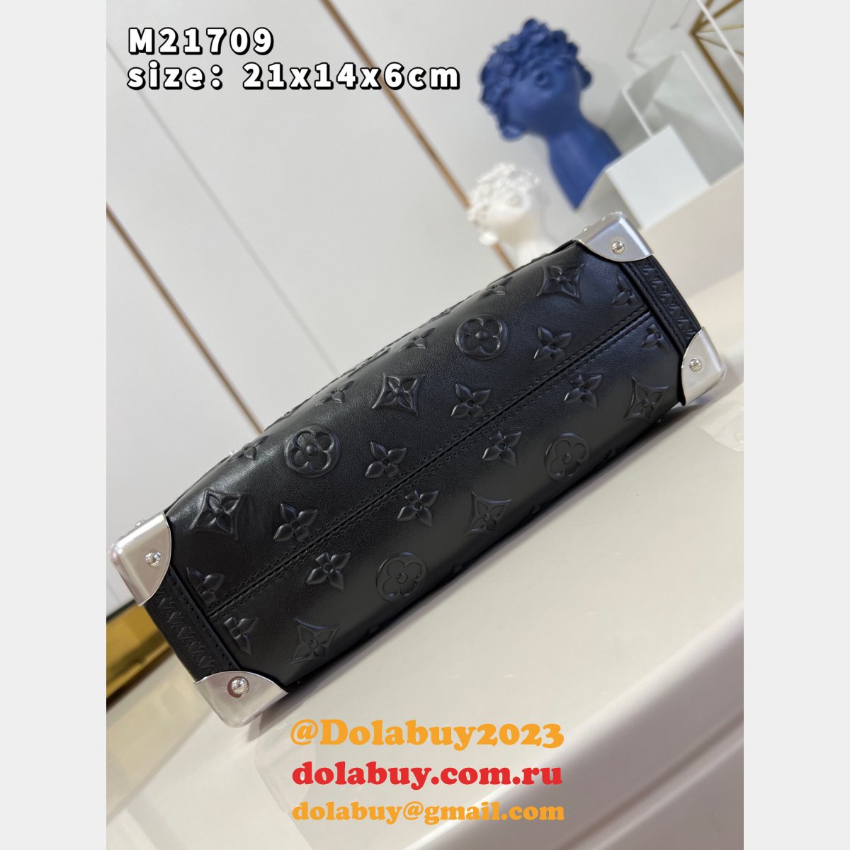 The Highest Quality Louis Vuitton Side Trunk H27 M21709 Black