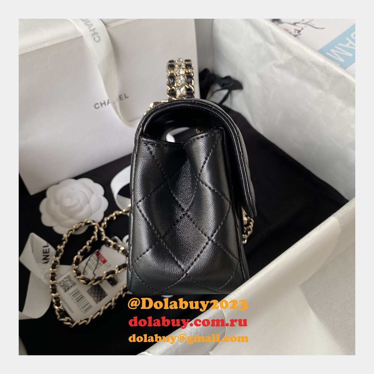 Top Quality Designer AS4140 Flap 1:1 Mirror Replica Handbag