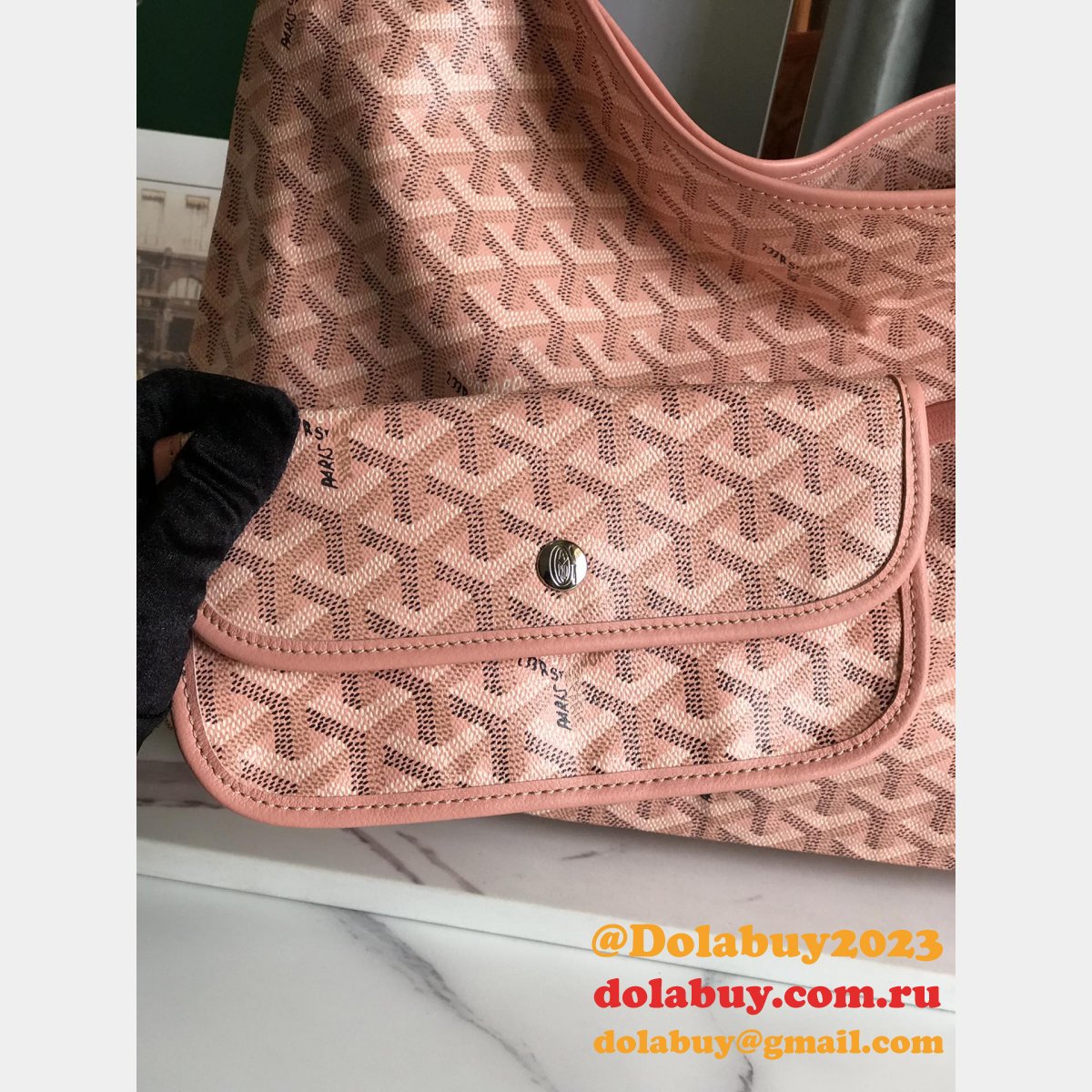 Designer Goyard Hobo Bohème Saint Louis Artois Replica Bag