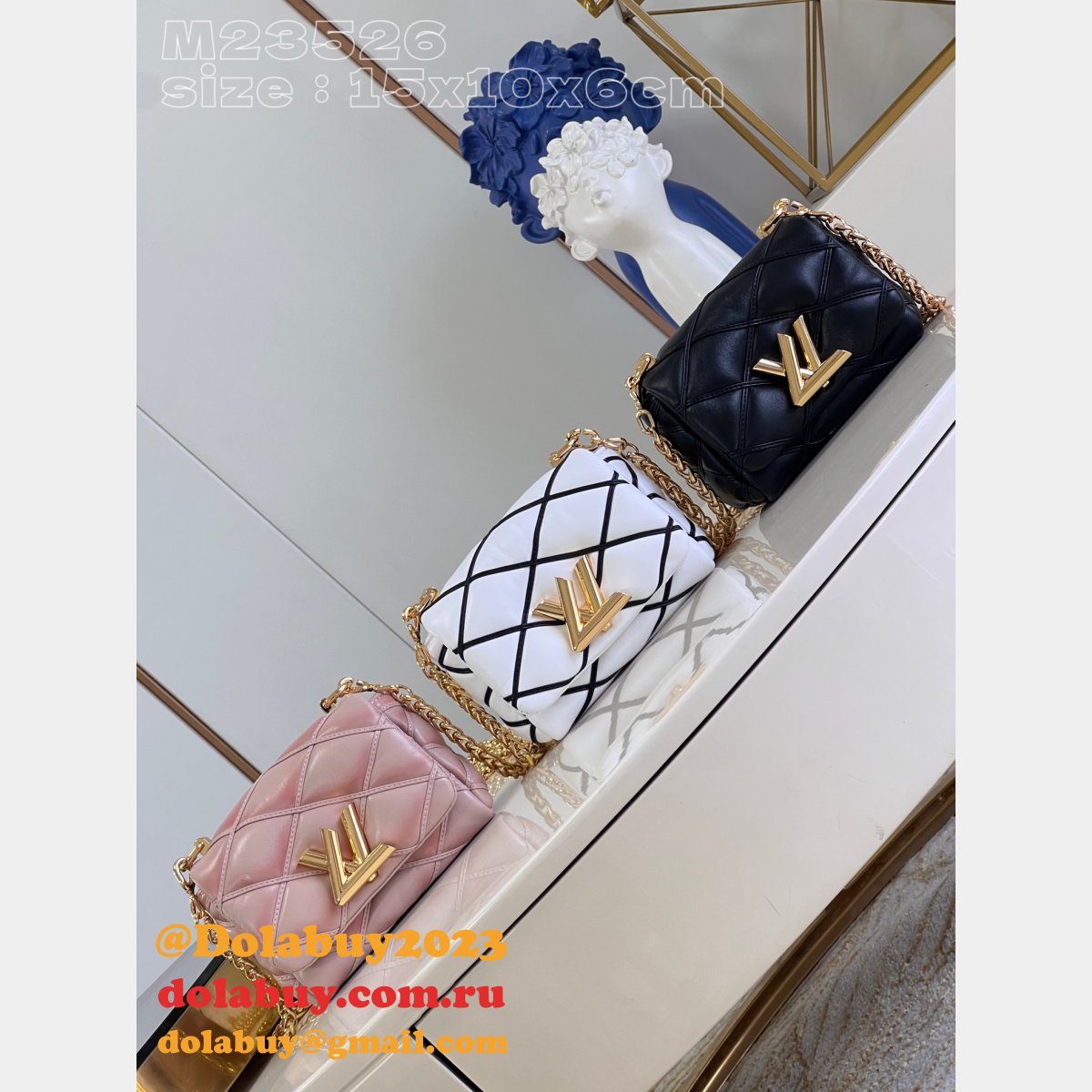 Wholesale Vanity Case M23526 Designer Louis Vuitton Copy Bag