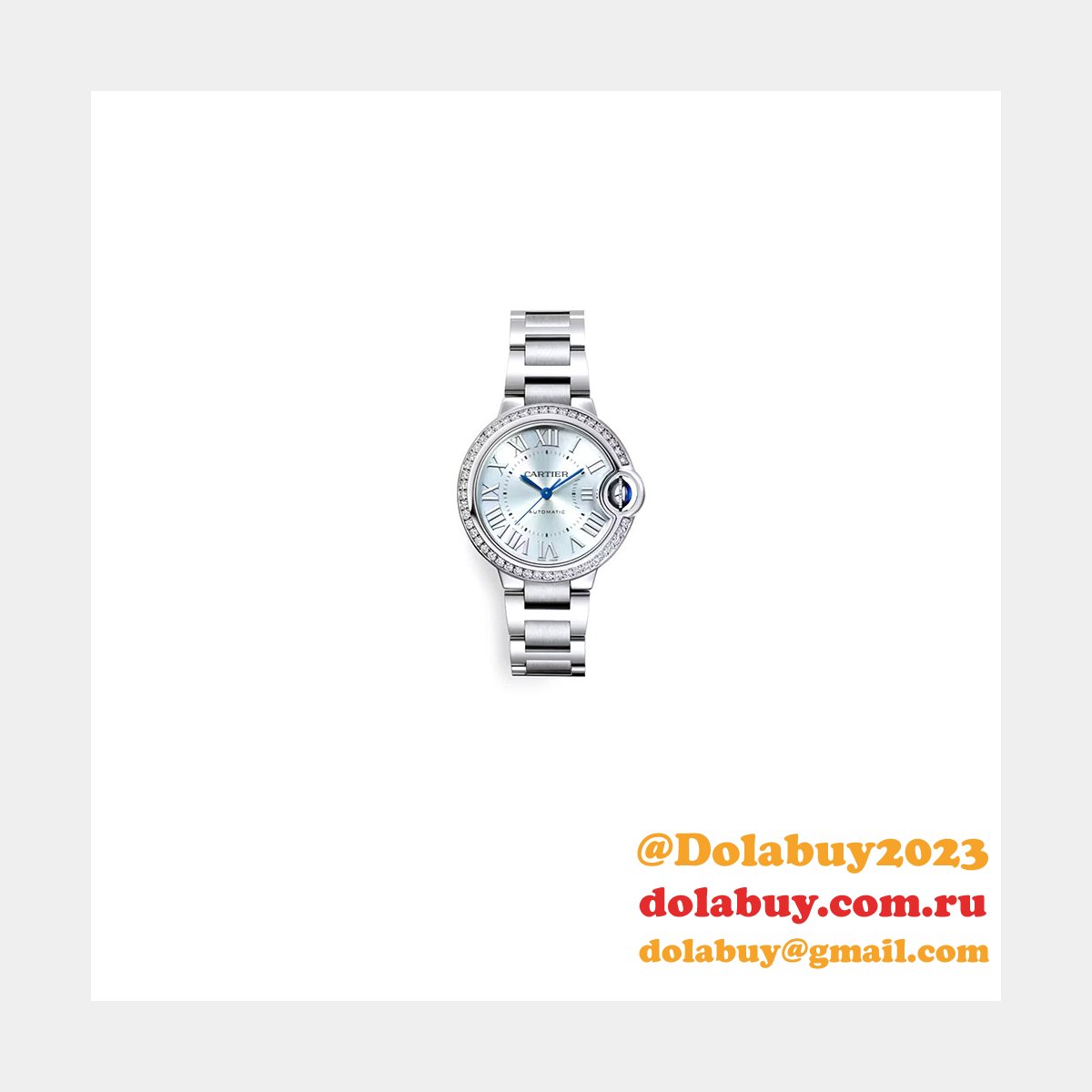 Cartier 33mm Ballon Bleu de Cartier watch