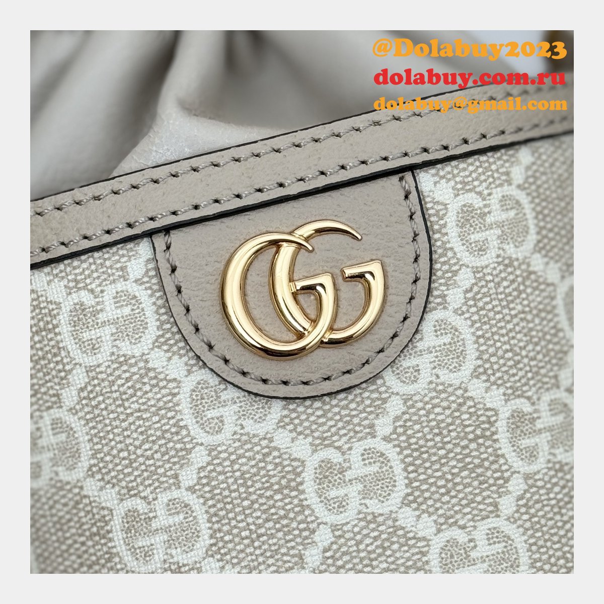 knockoff G*u*i ophidia inspired bucket ebony supreme 760199 bag