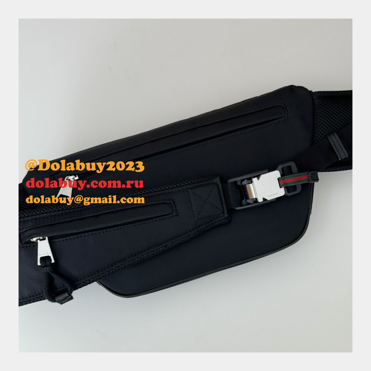 backpacks gg belt bag ebony gg canvas 804262 copy G*u*i bag