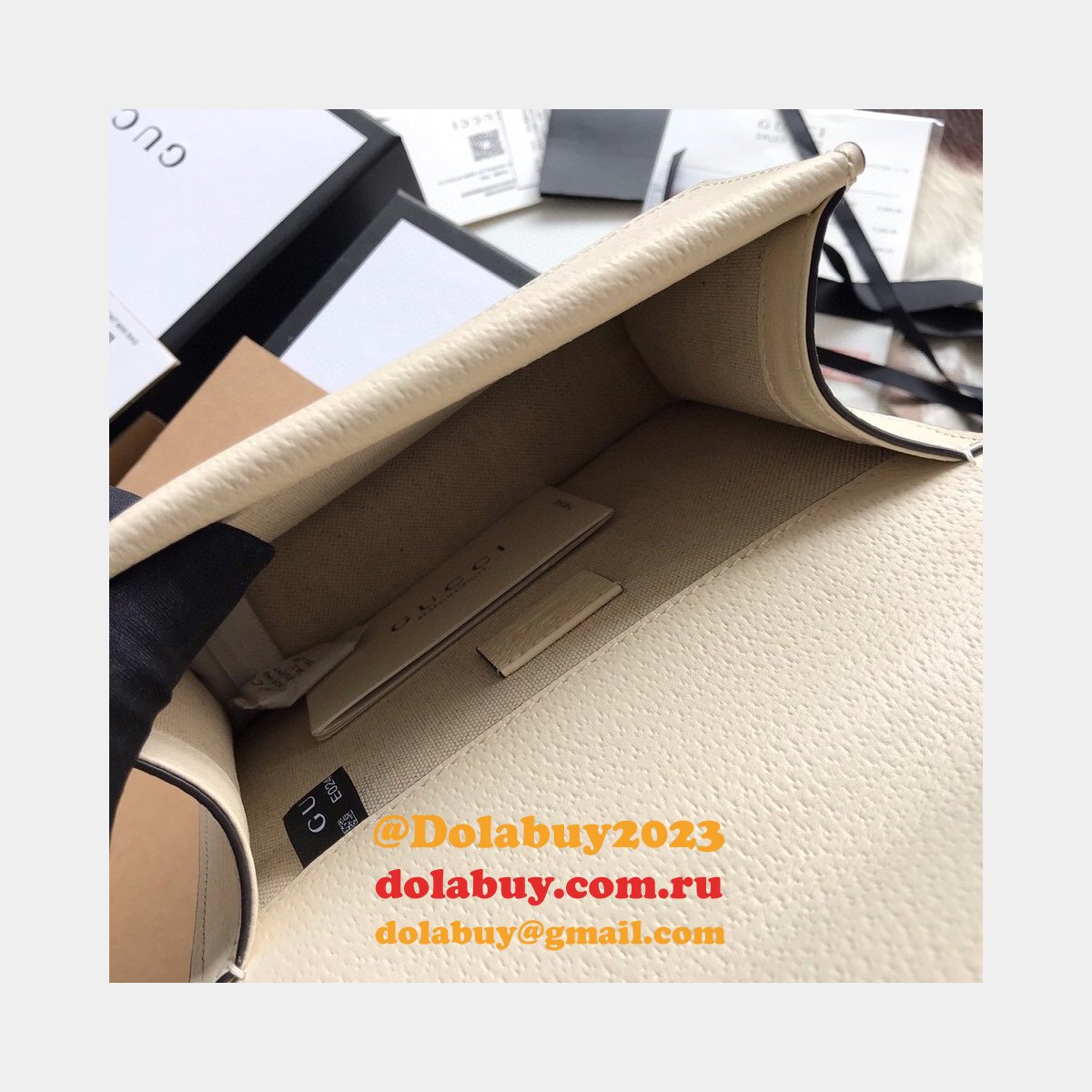 buy online G*u*i dionysus gg surpeme mini 421970 white bag