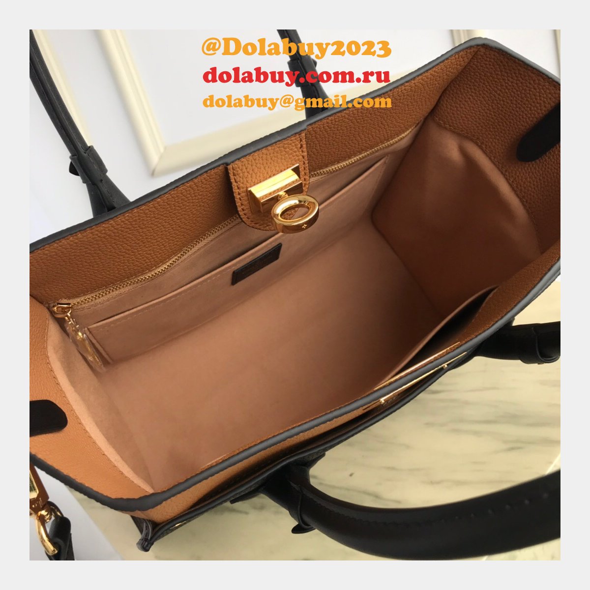 Cheap M53823 Louis Vuitton On My Side High End Leathers