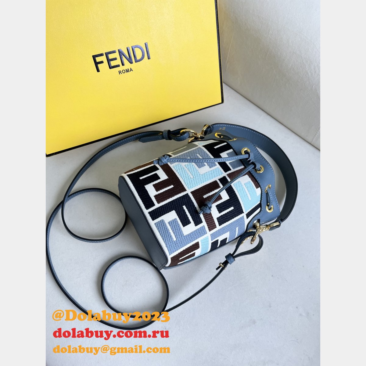 top quality wholesale F**di mon tresor ff small bucket bag