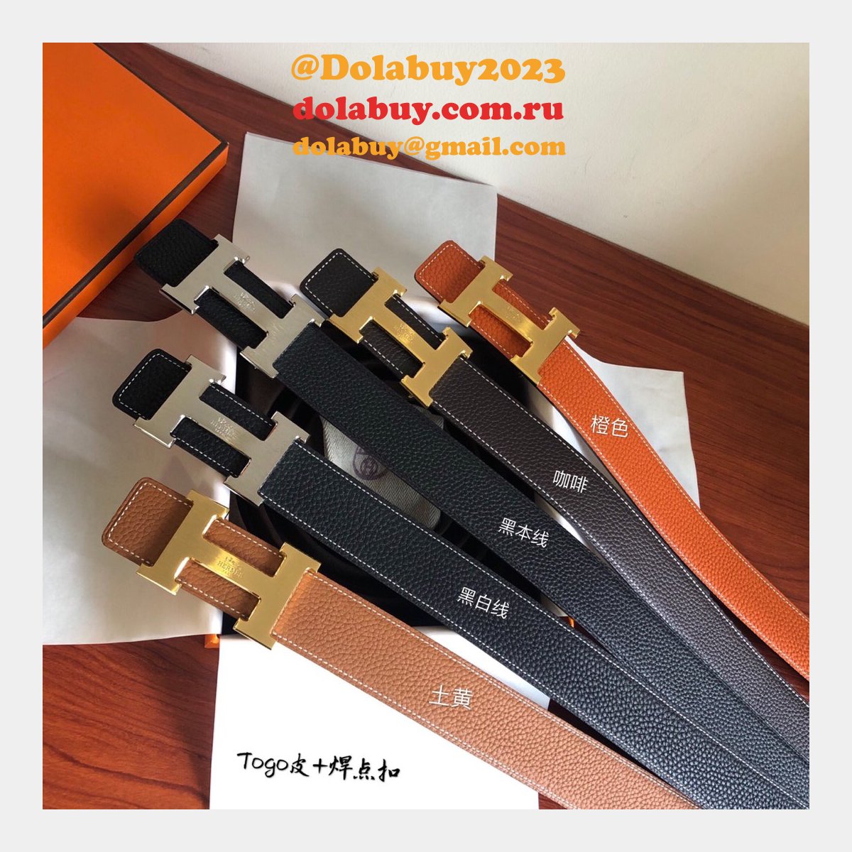 Wholesale Hermes 38mm Belts Copies From China