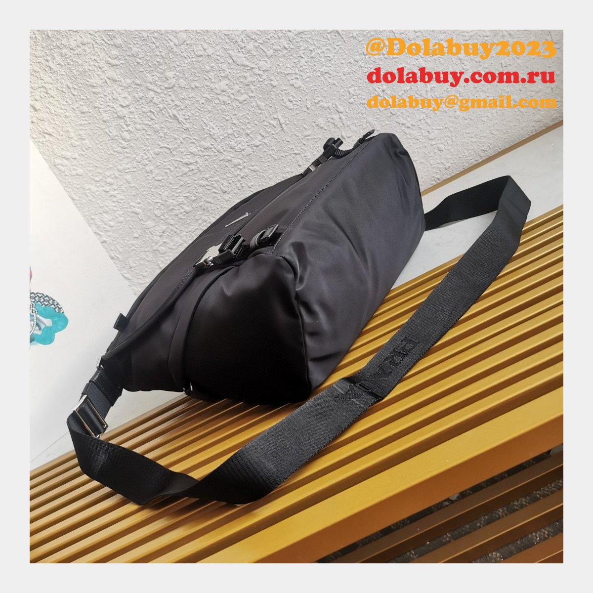 Cheap Top Quality Prada Re-Nylon New messenger bag