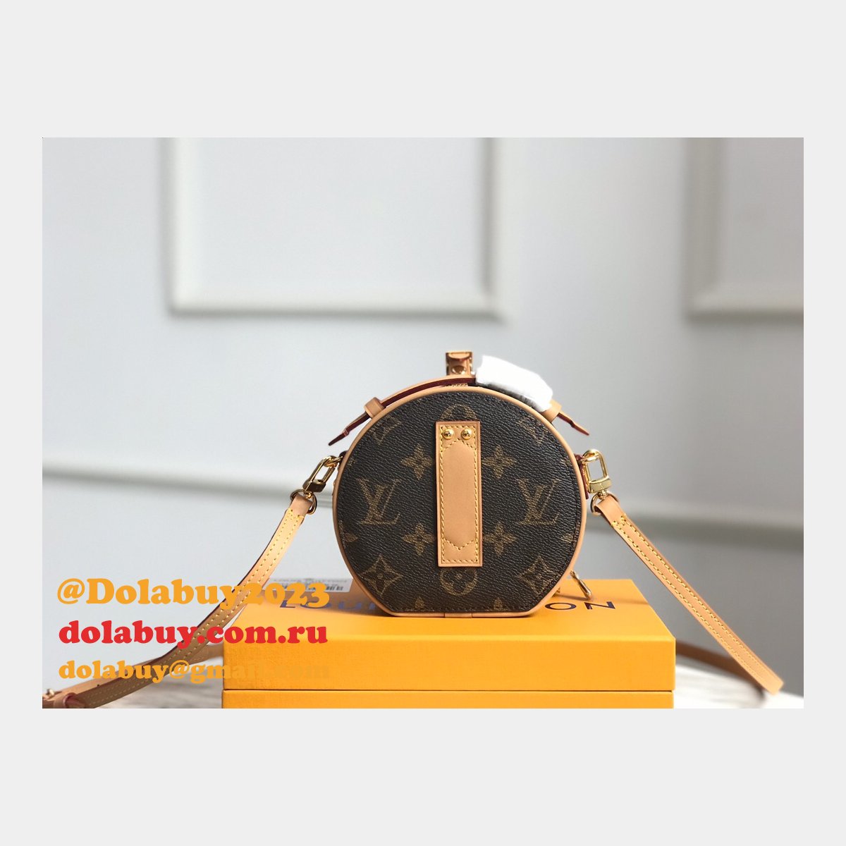Louis Vuitton AAA+ Mini Boite Chapeau Monogram M44699 Brown MINI