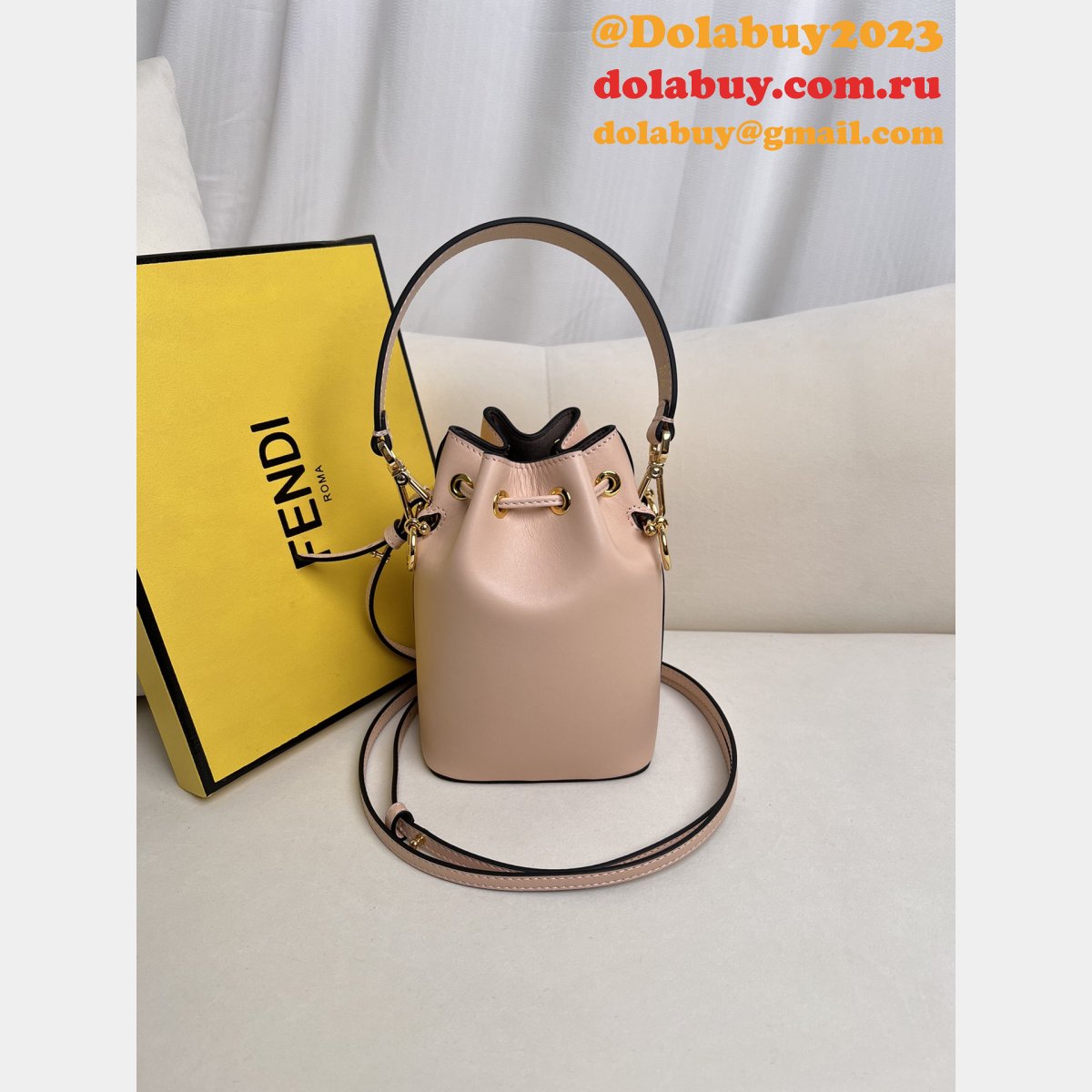 wholesale F**di mon tresor small bucket bag