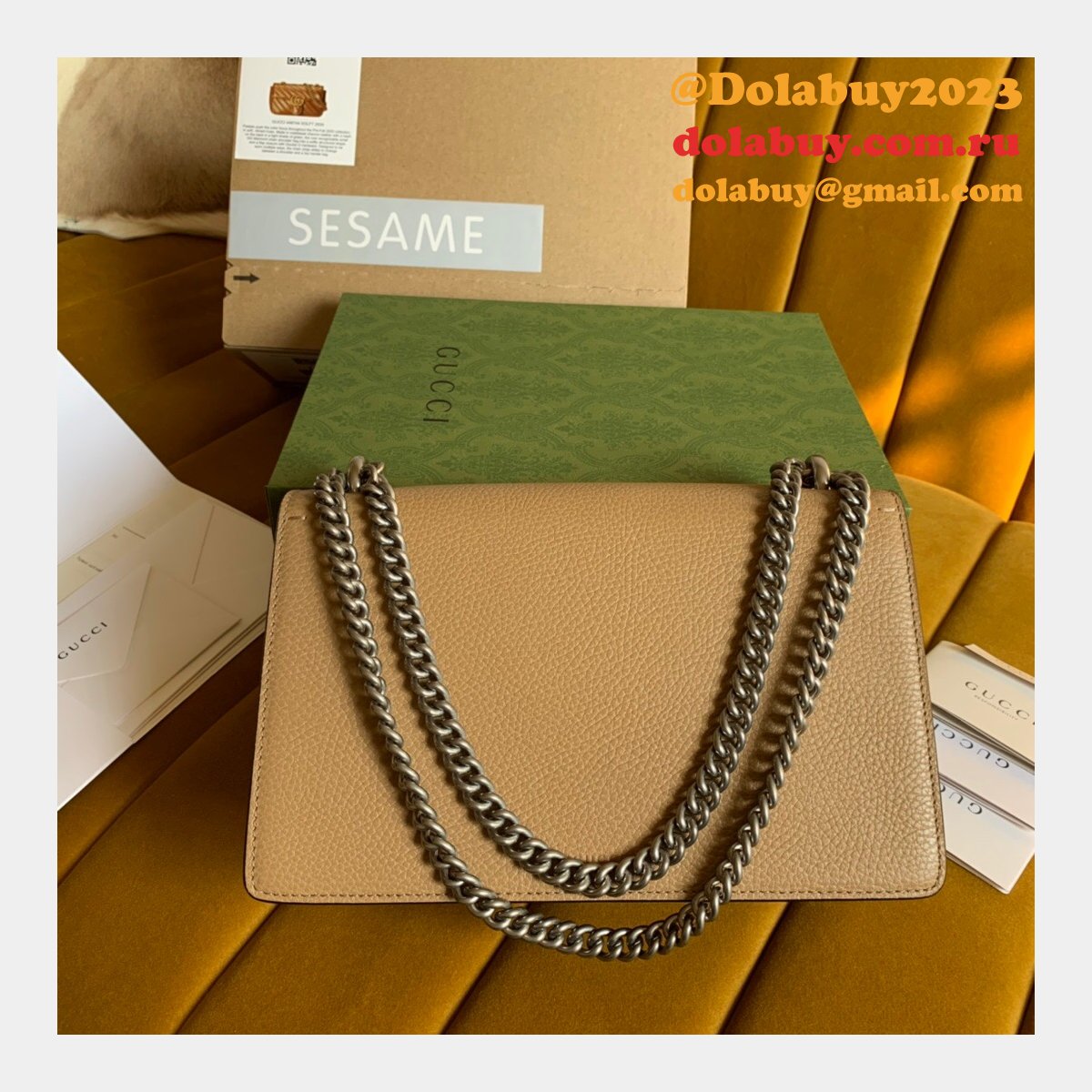 best G*u*i replica 400249 dionysus gg shoulder brown bag