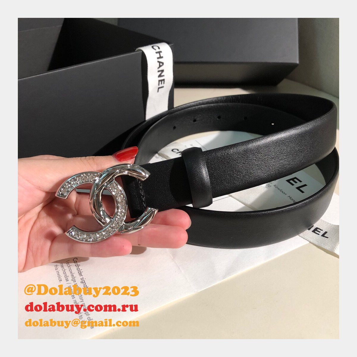 7 Star Knockoff CC BELT 30MM Top Quality