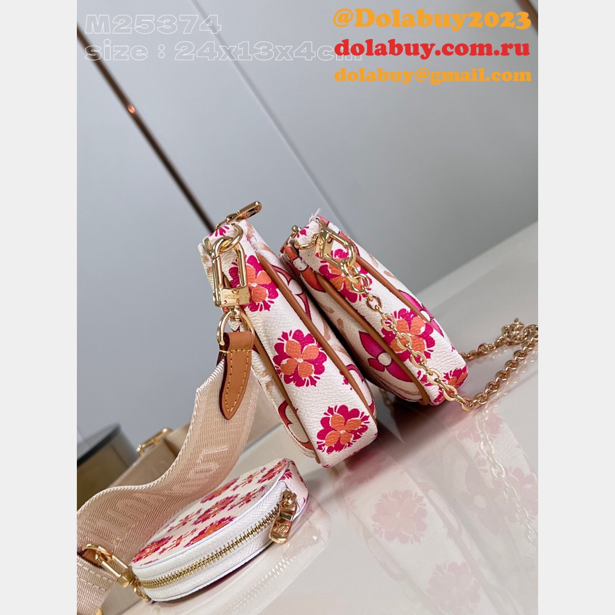 Designer Best Louis Vuitton Multi M25374 Pochette Accessoires Fake Bag