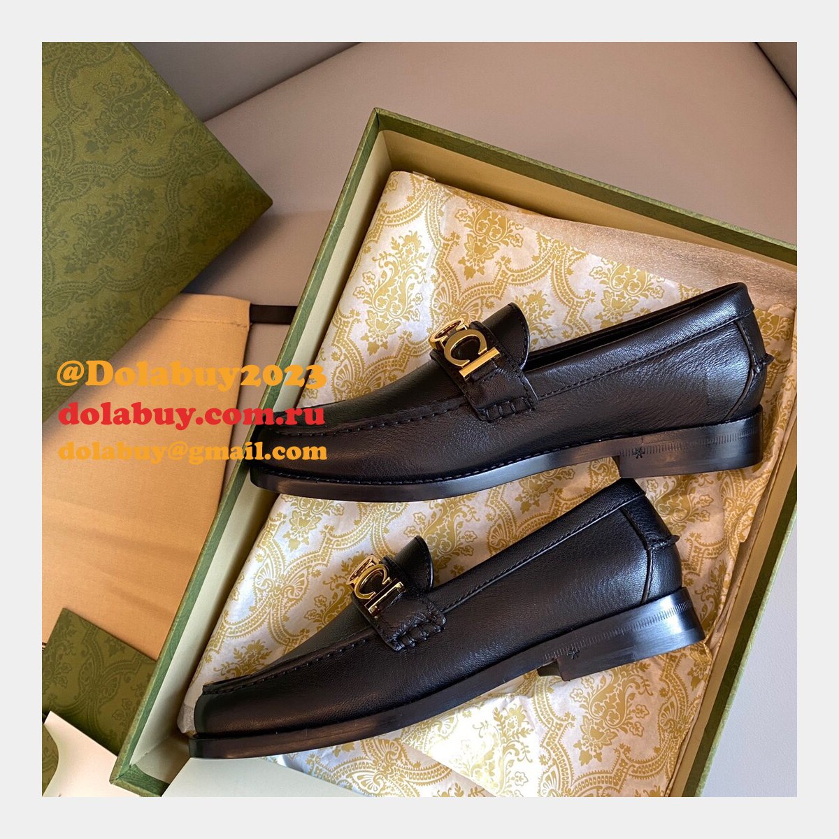 luxury G*u*i new top quality loafers replica shoes
