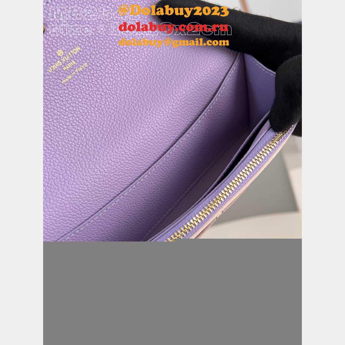 Emilie Wallets Louis Vuittons Wholesale M82341 Replica Bag