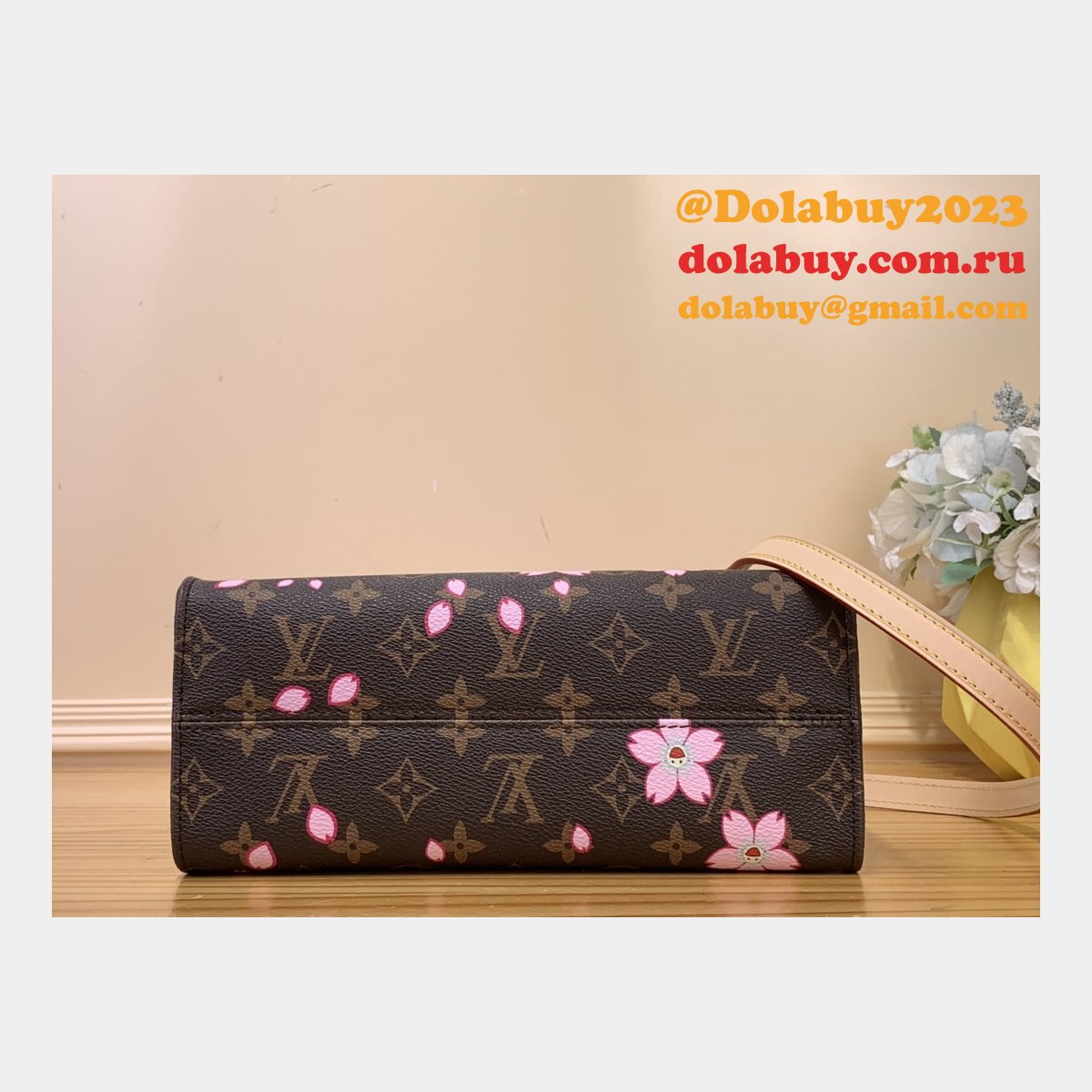Louis Vuitton LV x TM OnTheGo PM Monogram M13269 Women Handbags