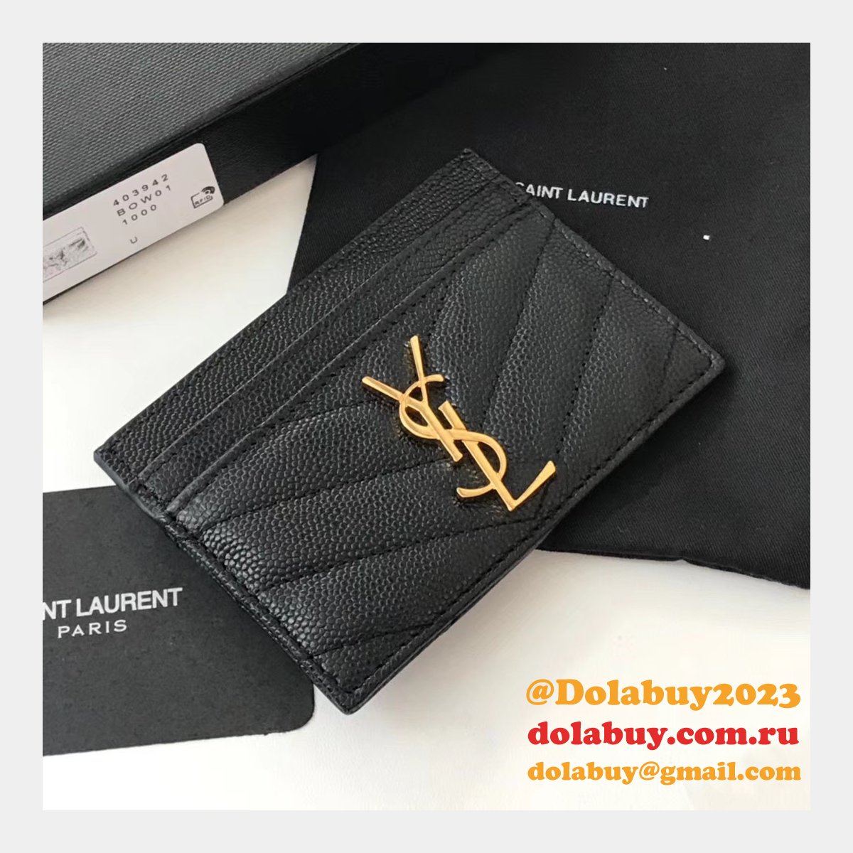 Top Quality Saint Laurent Wallets & Cardholders