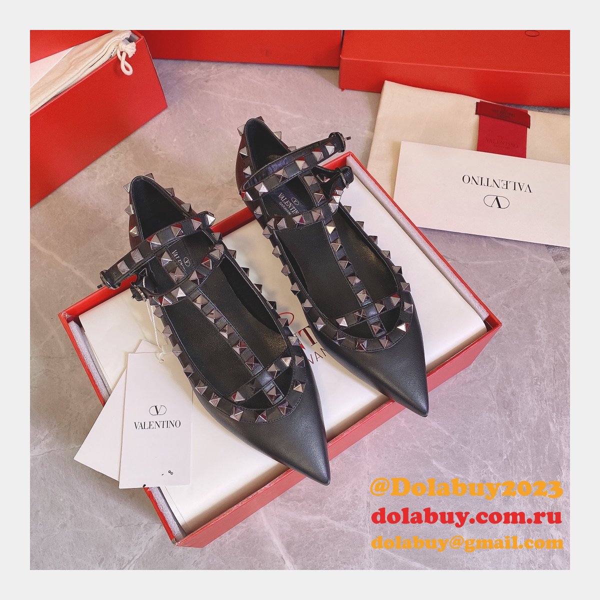 Best valentino replica sneakers heels flats Black Shoes