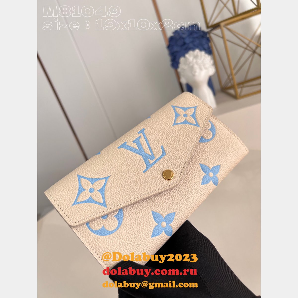 Louis Vuitton Replica M81049 Sarah Wallet Inspired Dolabuy