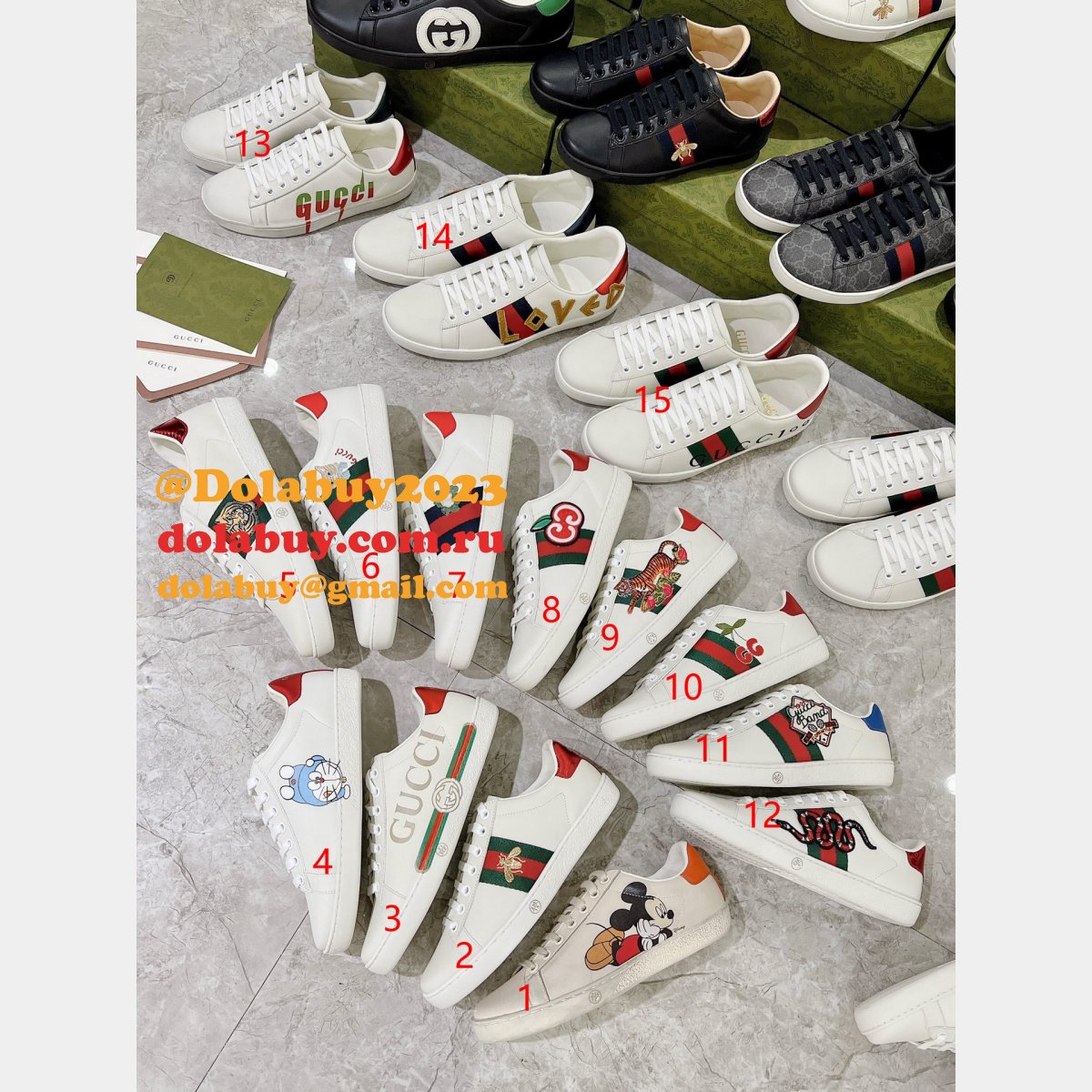 replica best quality ace G*u*i sneakers uk shoes