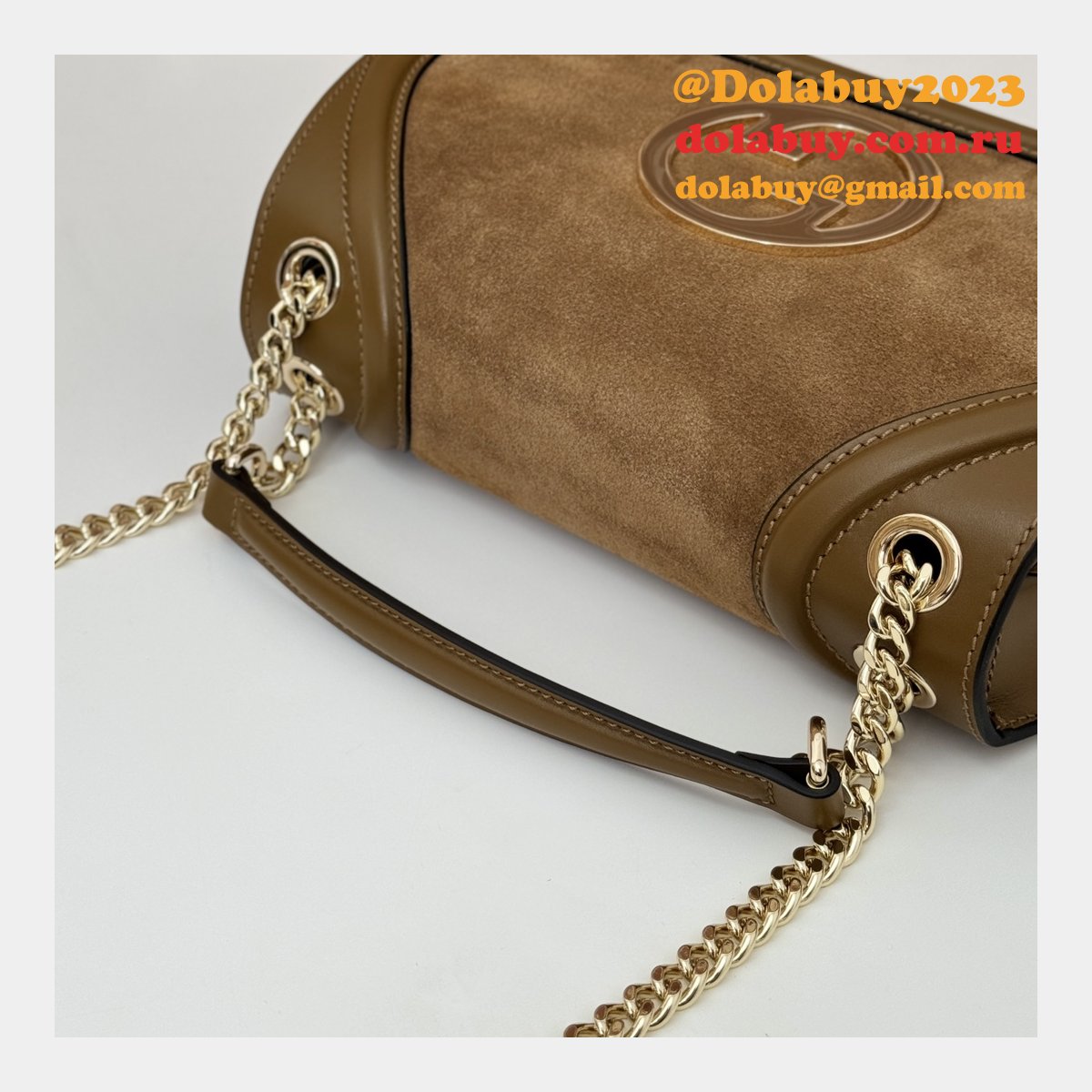 G*u*i replicas 815715 blondie chain shoulder 1:1 mirror bag