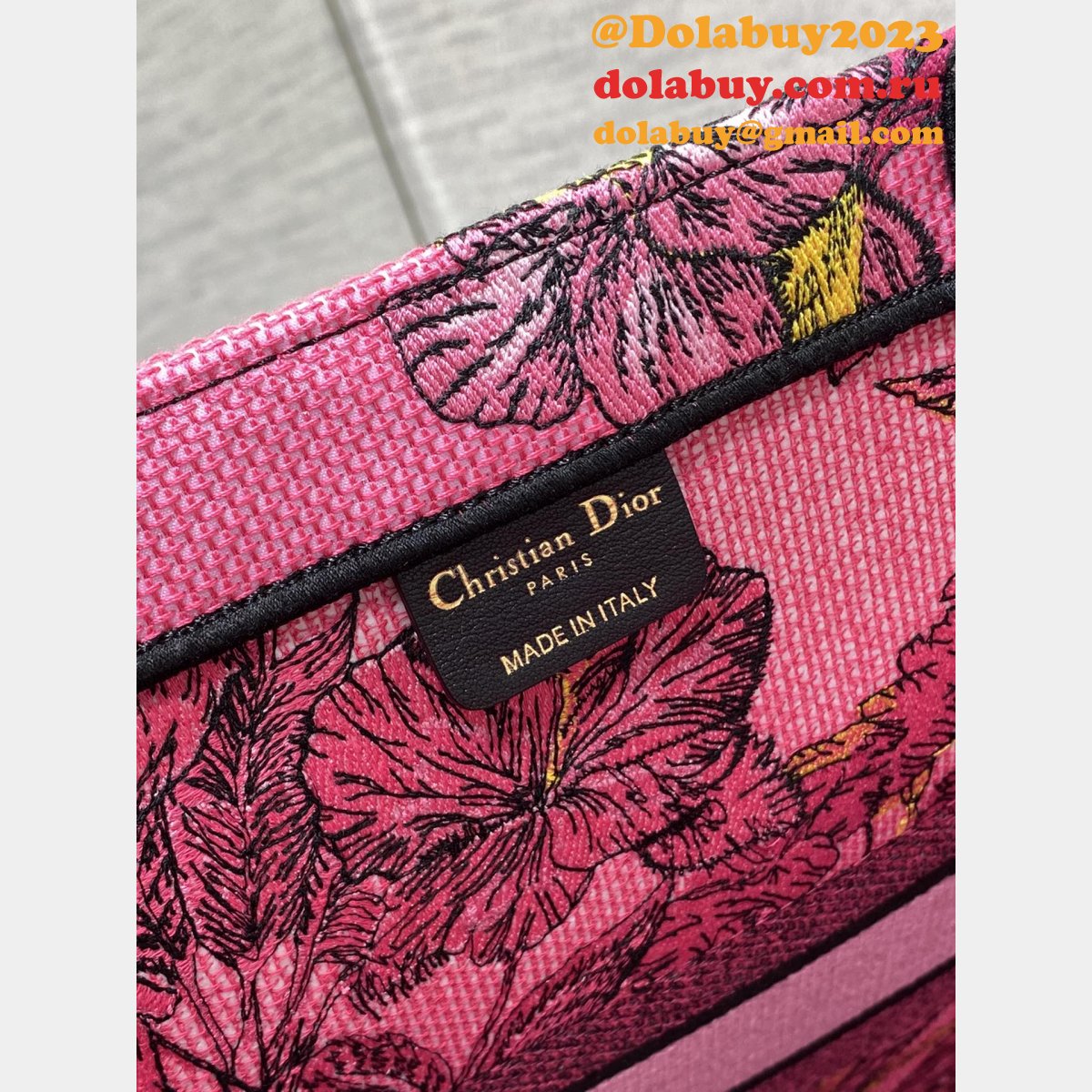 Dior CD Book Tote 1:1 Super Clone Replica Bag Online