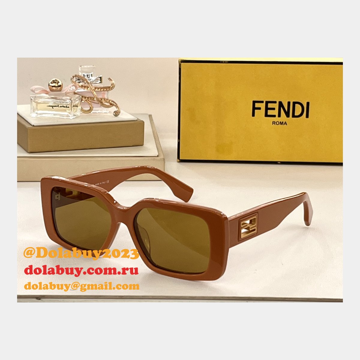 F**di inspired original fd50072l /40128i high quality replica sunglasses
