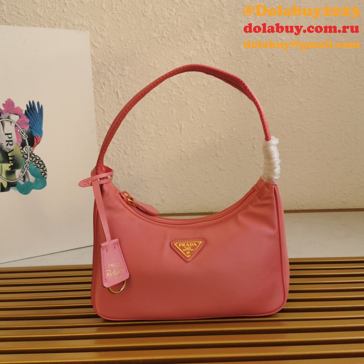 Hobo Bags Prada 1NE515 AAA High Quality Replica Bags