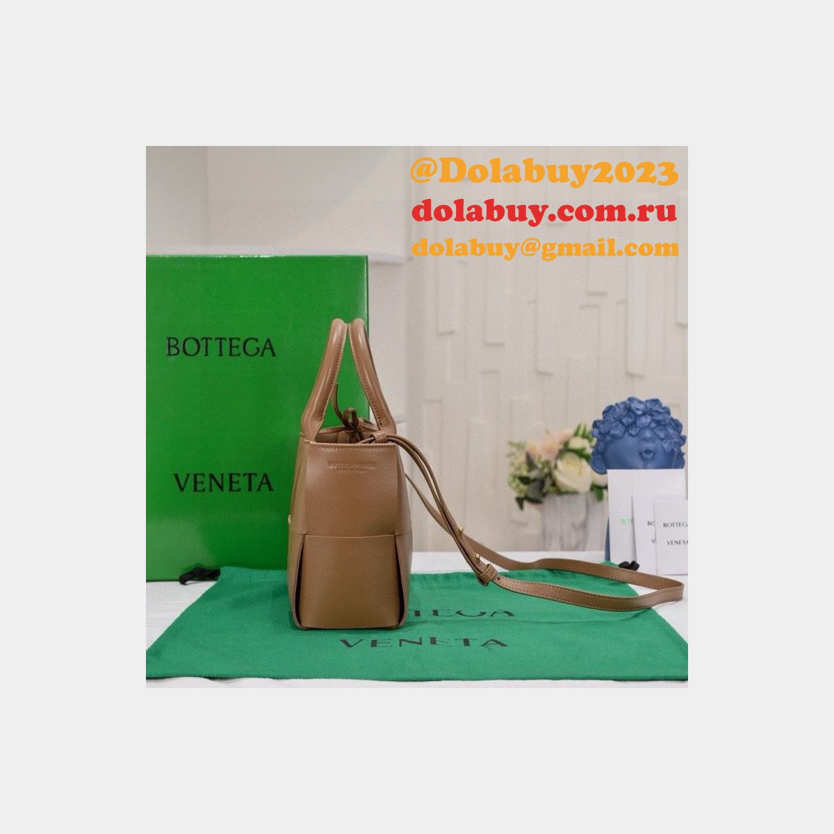 best b0tte*a Ven*ta mini arco tote bag 25cm