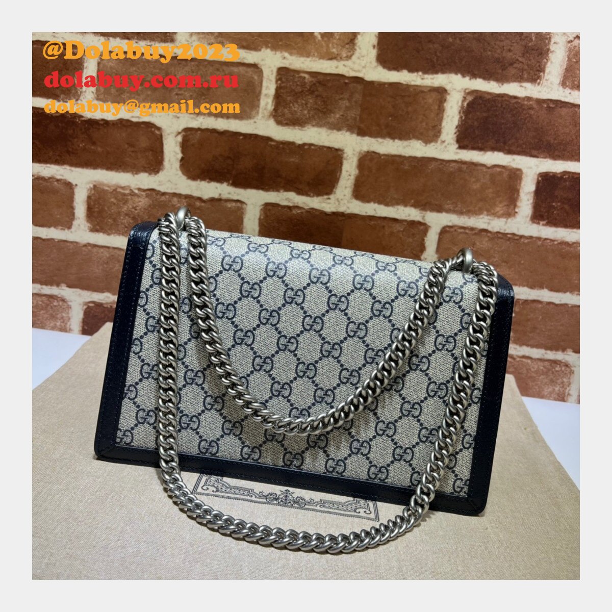 copy G*u*i 7 star 400249 dionysus small gg shoulder bag